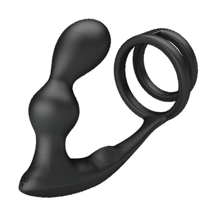 PRETTY LOVE - ANELLO PER PENE MARSHALL CON PLUG ANALE VIBRANTE CON TELECOMANDO - PRETTY LOVE MALE | Lingerie Harness Boutique