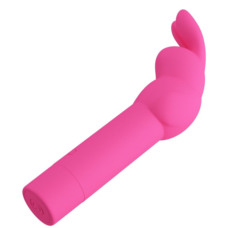 PRETTY LOVE - GERARDO FUSCHIA SILICONE RABBIT VIBRATOR