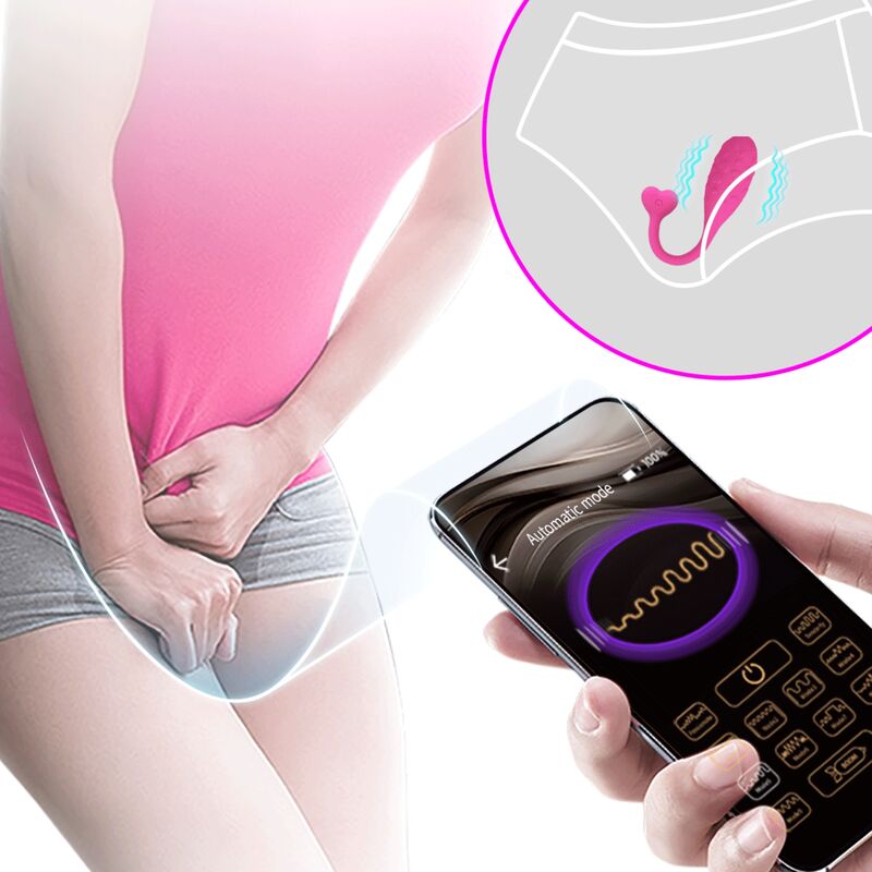 PRETTY LOVE - UOVO VIBRANTE PINK FISHER CONTROLLATO DA APP - PRETTY LOVE SMART | Lingerie Harness Boutique