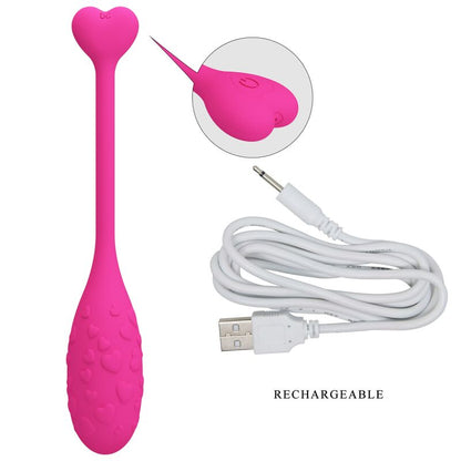 PRETTY LOVE - PINK FISHER APP CONTROLLED VIBRATING EGG