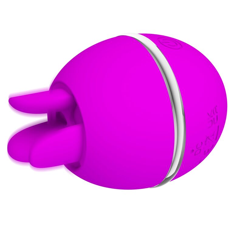 PRETTY LOVE - VIBRATORE IN SILICONE TONDO VIOLA GEMINI BALL - PRETTY LOVE FLIRTATION | Lingerie Harness Boutique
