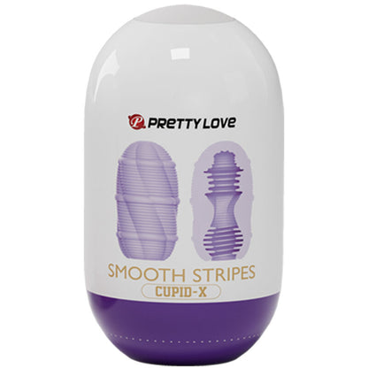 PRETTY LOVE - UOVO MASTURBATORE CUPIDO A STRISCE LISCE - PRETTY LOVE MALE | Lingerie Harness Boutique