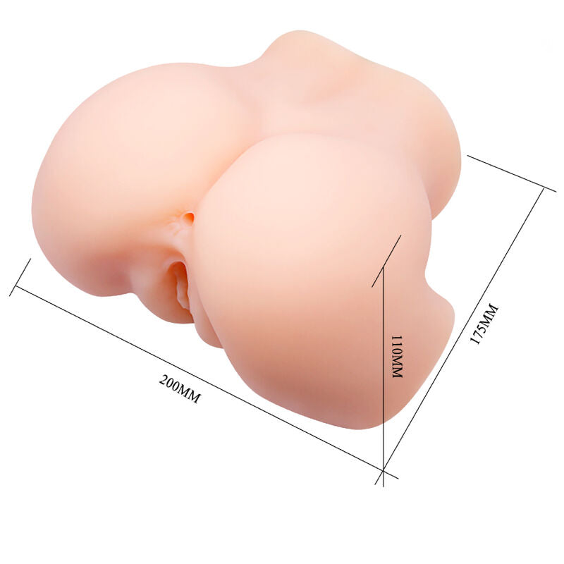 CRAZY BULL - DOPPIA VIBRAZIONE REALISTICA DELLA VAGINA E DELLANO - CRAZY BULL | Lingerie Harness Boutique
