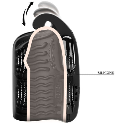 PRETTY LOVE - MASTURBATORE MANUALE PER GHIANDOLA VIBRATORE RICARICABILE - PRETTY LOVE MALE | Lingerie Harness Boutique