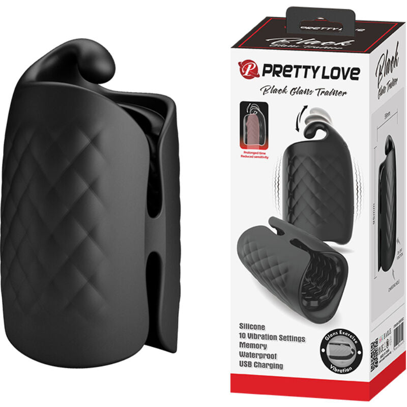 PRETTY LOVE - MASTURBATORE MANUALE PER GHIANDOLA VIBRATORE RICARICABILE - PRETTY LOVE MALE | Lingerie Harness Boutique
