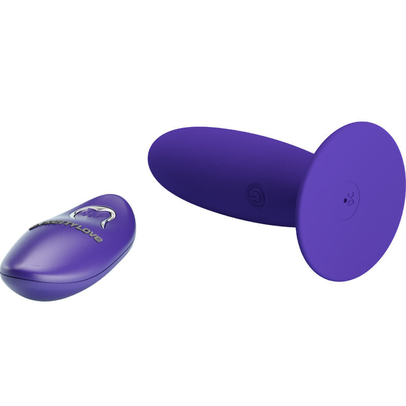 PRETTY LOVE - YOUTH PLUG REMOTE CONTROL ANAL VIBRATOR PURPLE