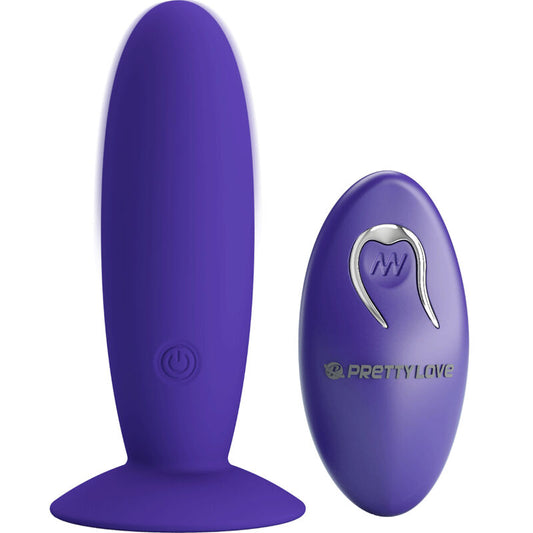 PRETTY LOVE - YOUTH PLUG REMOTE CONTROL ANAL VIBRATOR PURPLE