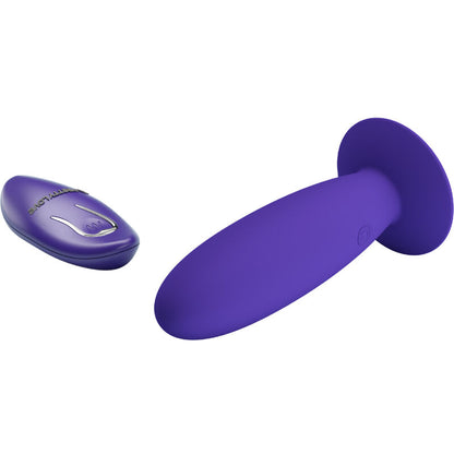 PRETTY LOVE - YOUTH PLUG REMOTE CONTROL ANAL VIBRATOR PURPLE