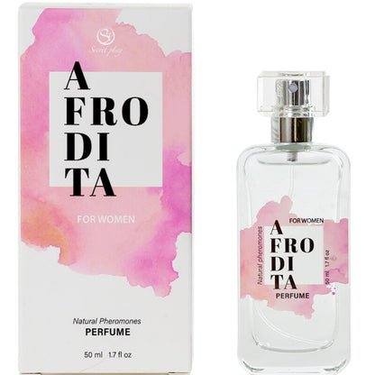 SECRETPLAY - PROFUMO SPRAY AI FEROMONI NATURALI DI AFRODITE 50 ML - SECRETPLAY COSMETIC | Lingerie Harness Boutique