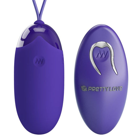 PRETTY LOVE - BERGER YOUTH REMOTE CONTROL VIBRATING EGG PURPLE