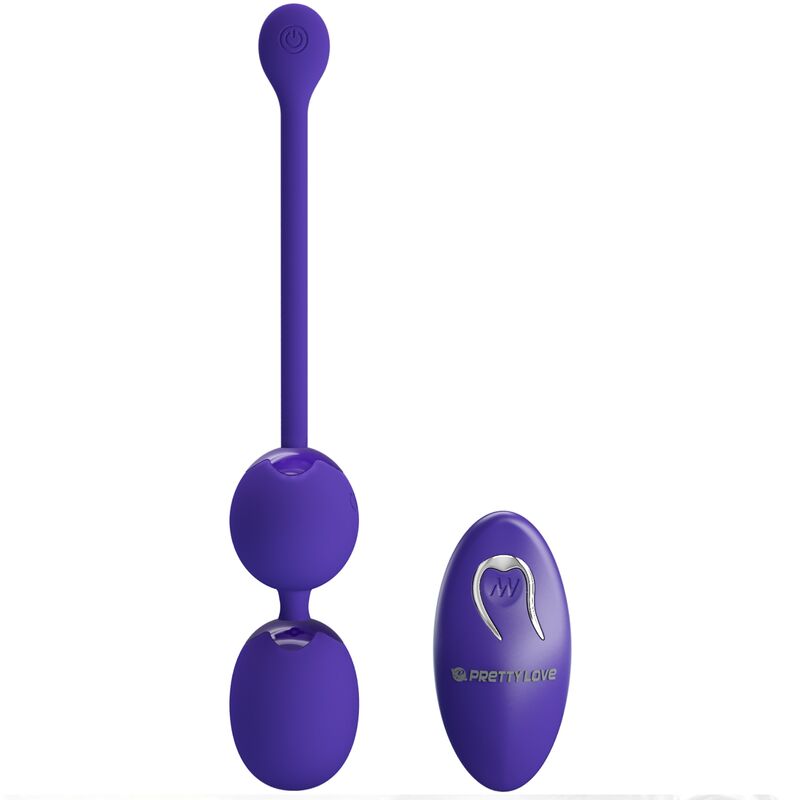 PRETTY LOVE - WILLIE YOUTH REMOTE CONTROL BALLS AND VIBRATION PURPLE