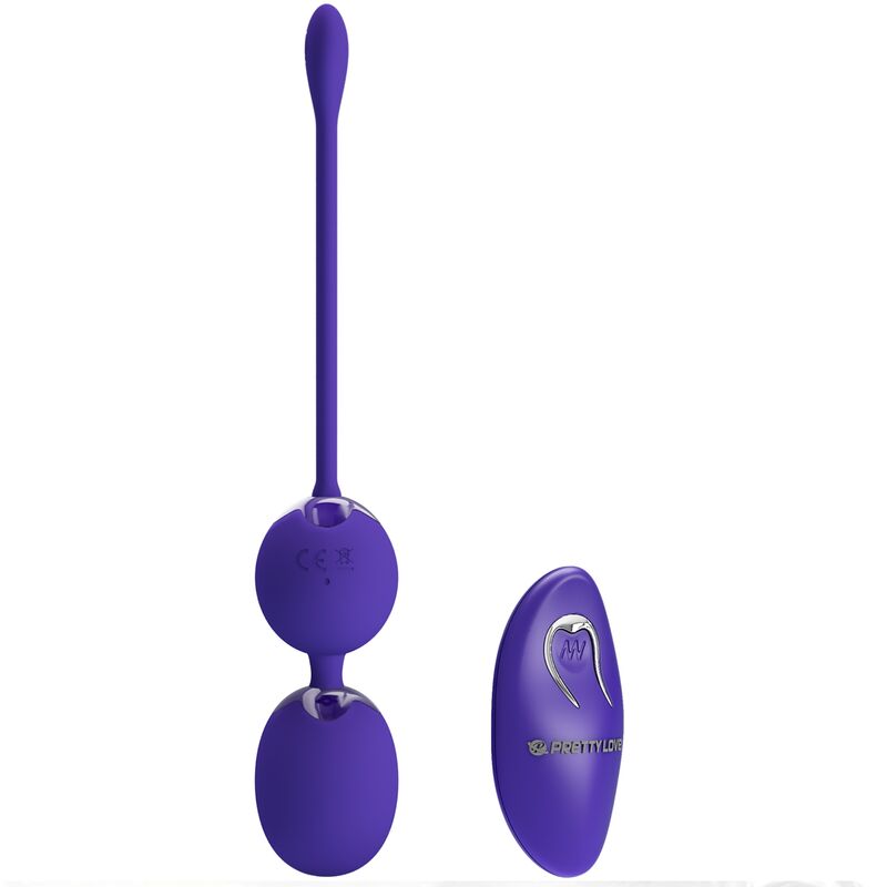 PRETTY LOVE - WILLIE YOUTH REMOTE CONTROL BALLS AND VIBRATION PURPLE