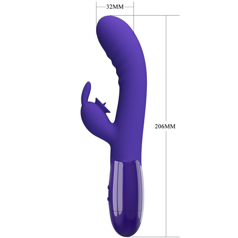 PRETTY LOVE - CERBERUS YOUTH PURPLE RABBIT VIBRATOR