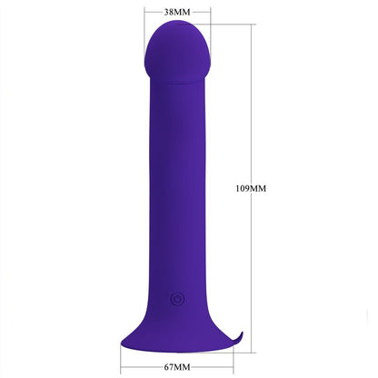 PRETTY LOVE - DILDO VIBRANTE MURRAY YOUTH E VIOLETTO RICARICABILE - PRETTY LOVE LED | Lingerie Harness Boutique