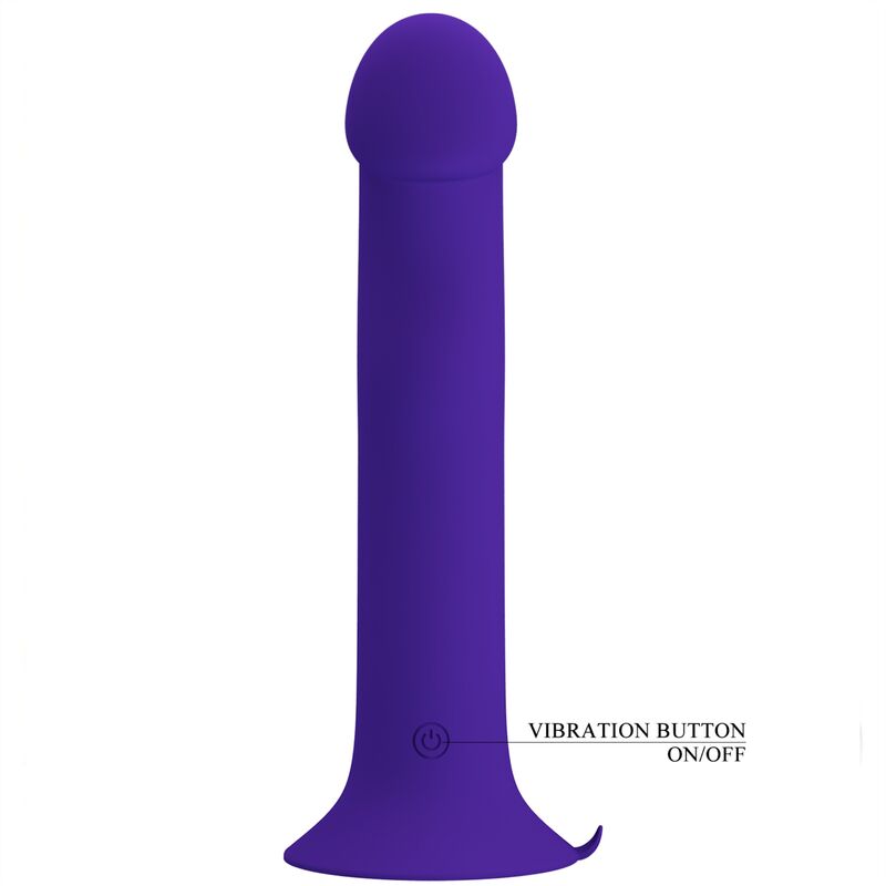 PRETTY LOVE - DILDO VIBRANTE MURRAY YOUTH E VIOLETTO RICARICABILE - PRETTY LOVE LED | Lingerie Harness Boutique