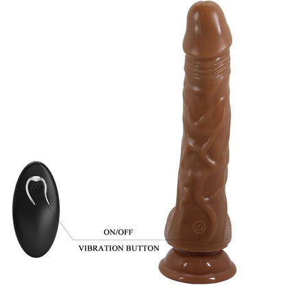 BAILE - BODACH REALISTIC VIBRATOR WITH SUCTION CUP AND REMOTE CONTROL