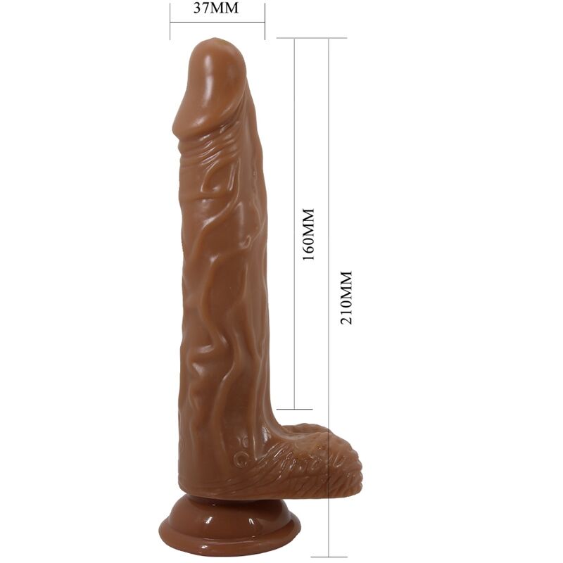 BAILE - BODACH VIBRATORE REALISTICO CON VENTOSA A TELECOMANDO - BAILE DILDOS | Lingerie Harness Boutique