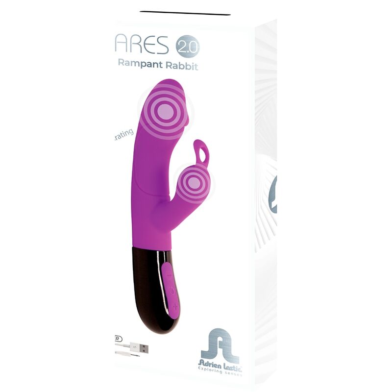 ADRIEN LASTIC - ARES 2.0 PURPLE RABBIT VIBRATOR