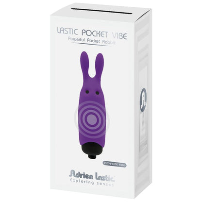 ADRIEN LASTIC - LASTIC POCKET PURPLE RABBIT VIBRATOR