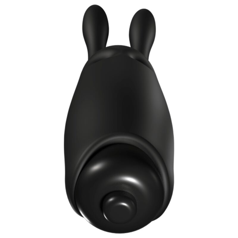 ADRIEN LASTIC - BLACK POCKET RABBIT VIBRATOR IN LASTIC