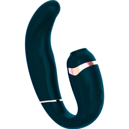 ADRIEN LASTIC - MY·G CLITORAL SUCKER &amp; G-SPOT STIMULATOR DARK GREEN