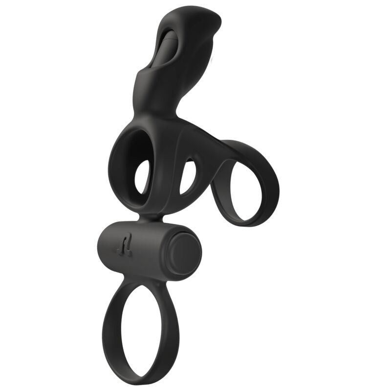 ADRIEN LASTIC - SPARTACUS RING AND PENIS SHEATH WITH VIBRATOR