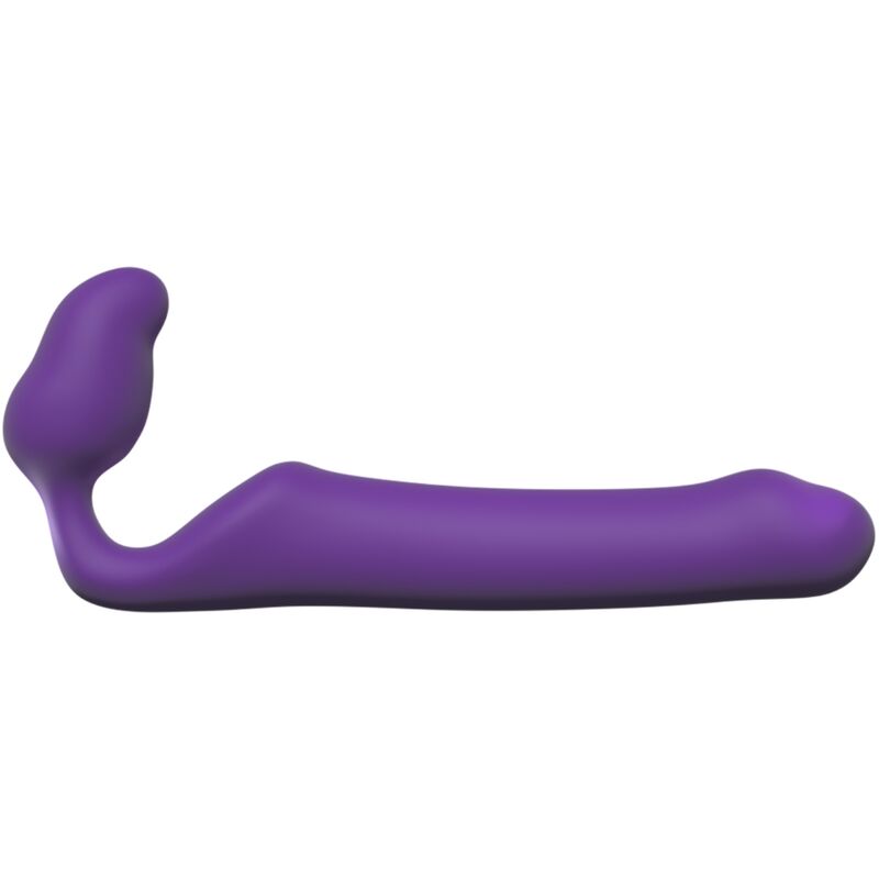 ADRIEN LASTIC - QUEENS STRAP-ON FLEXIBLE PURPLE SIZE L