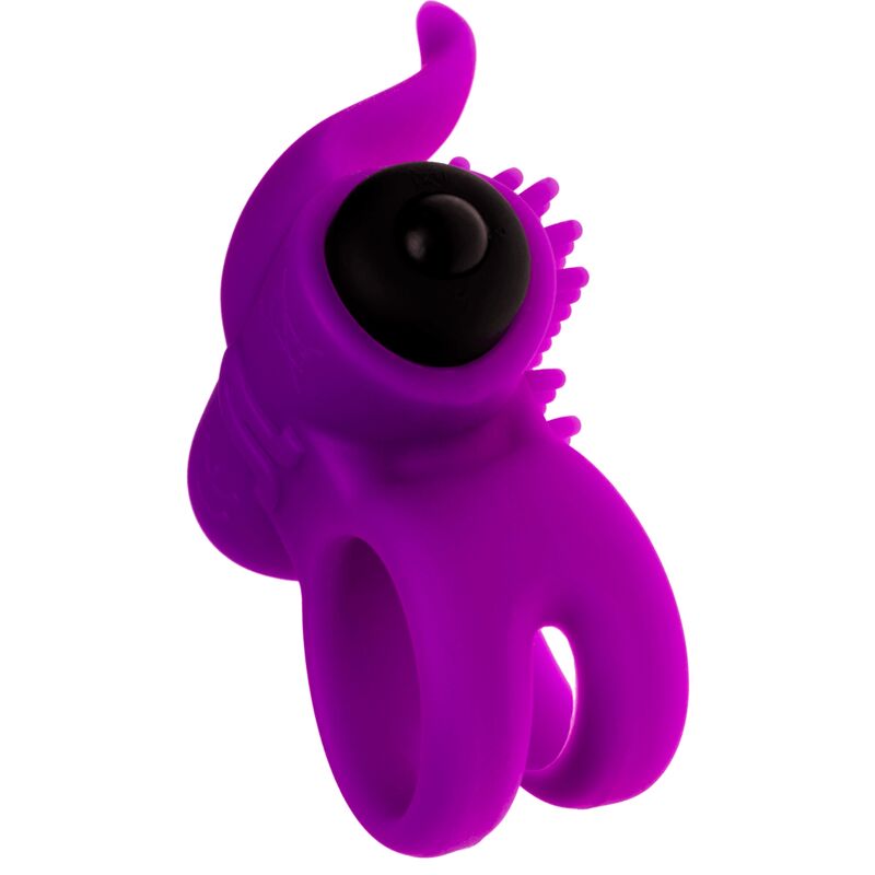 ADRIEN LASTIC - ANELLO VIBRATORE BULLET LASTIC VIOLA - ADRIEN LASTIC | Lingerie Harness Boutique