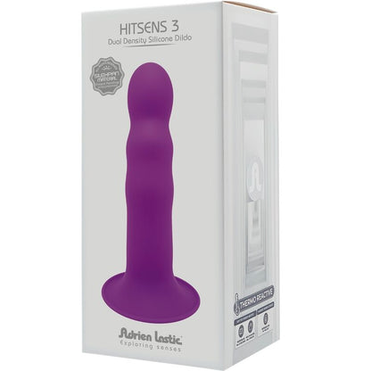 ADRIEN LASTIC - HITSENS 3 PURPLE SILICONE DILDOS