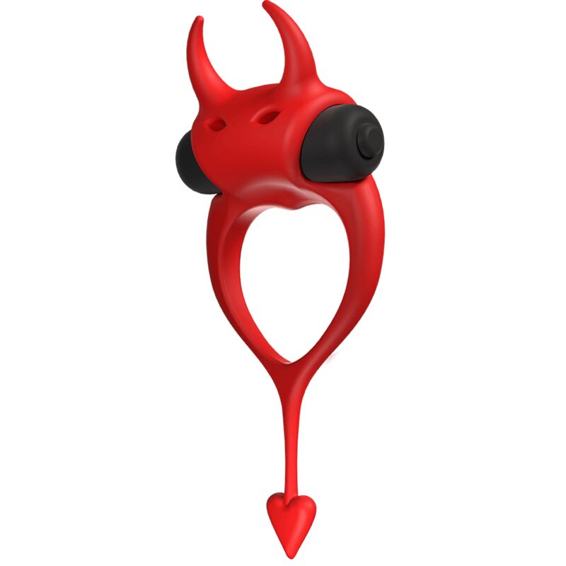 ADRIEN LASTIC - ANELLO VIBRATORE DEVOL COCKRING ROSSO - ADRIEN LASTIC | Lingerie Harness Boutique