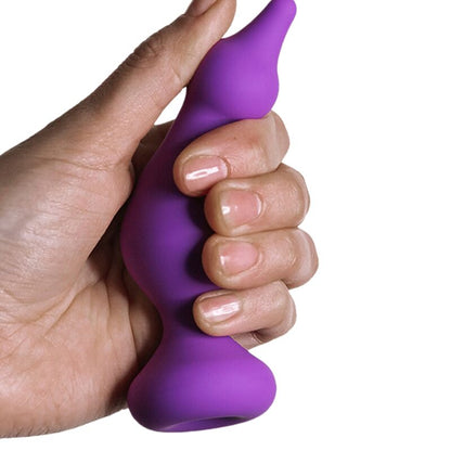 ADRIEN LASTIC - AMUSE PURPLE SILICONE BUTT PLUG SIZE M