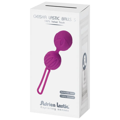 ADRIEN LASTIC - GEISHA LASTIC SILICONE BALLS SIZE S PURPLE