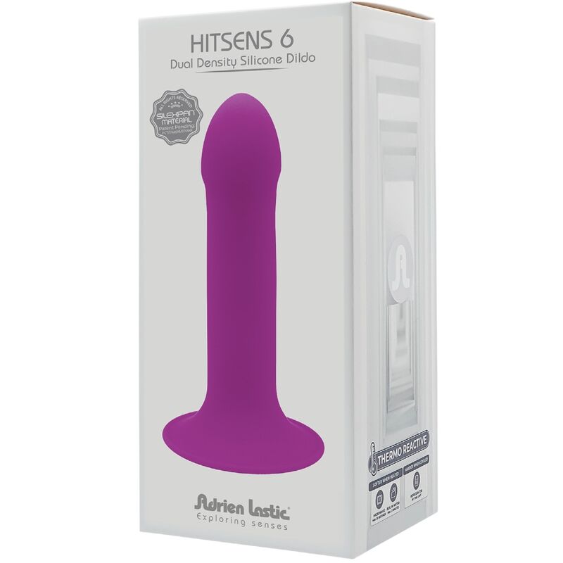 ADRIEN LASTIC - HITSENS 6 PURPLE SILICONE DILDOS