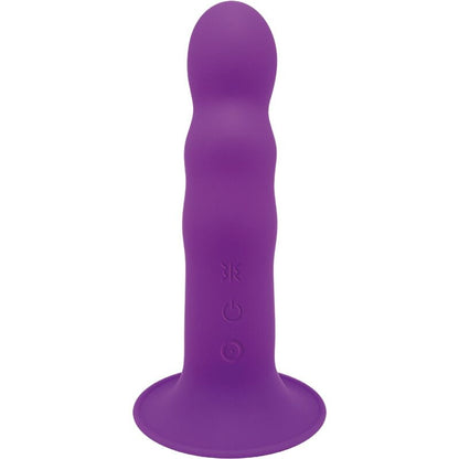 ADRIEN LASTIC - HITSENS VIBE 3 PURPLE SILICONE DILDO