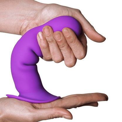 ADRIEN LASTIC - HITSENS VIBE 3 PURPLE SILICONE DILDO