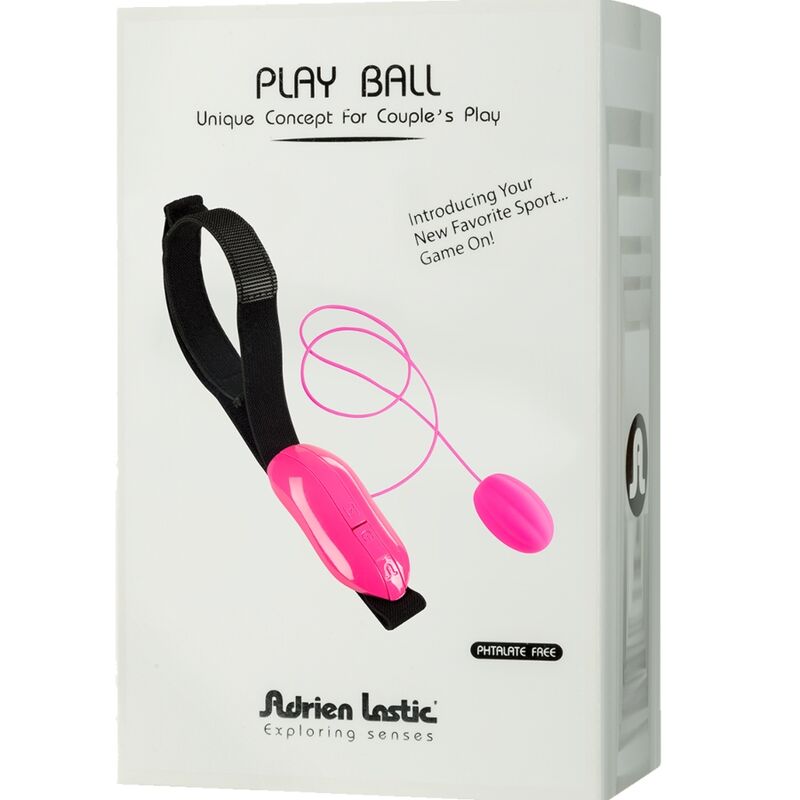 ADRIEN LASTIC - MINI VIBRATING EGG PLAY BALL FOR COUPLE PINK