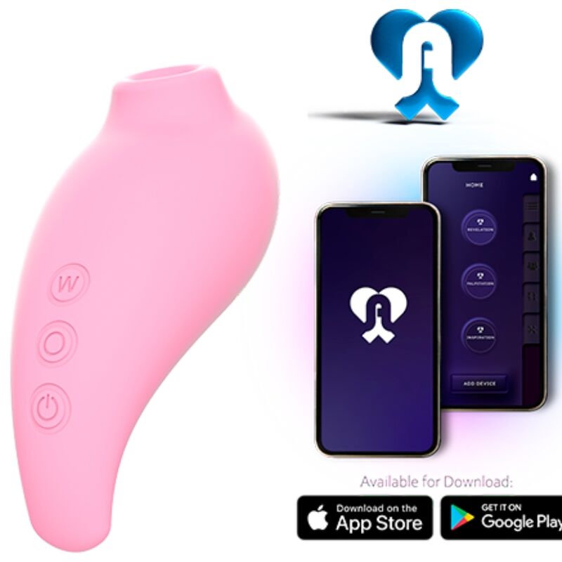 ADRIEN LASTIC - REVELATION PINK CLITORAL SUCKER - FREE APP