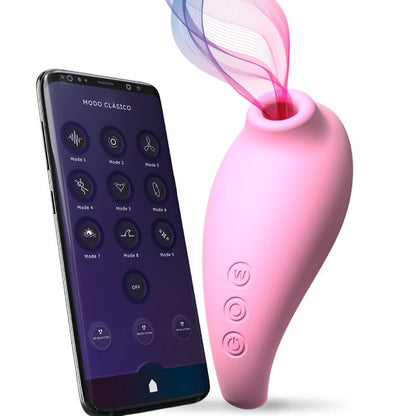 ADRIEN LASTIC - REVELATION PINK CLITORAL SUCKER - FREE APP