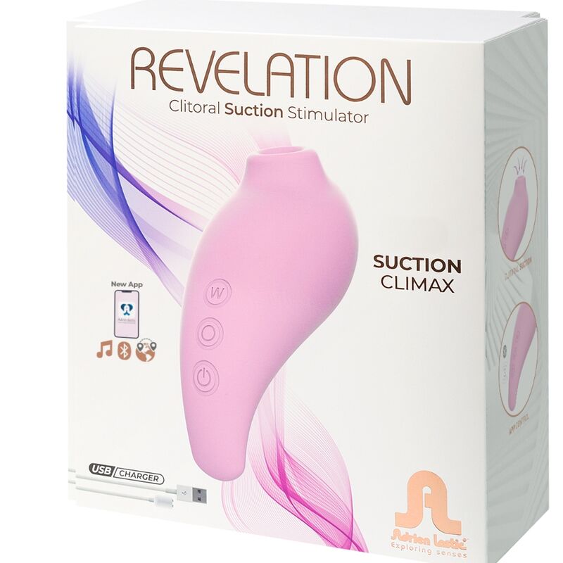 ADRIEN LASTIC - REVELATION PINK CLITORAL SUCKER - FREE APP