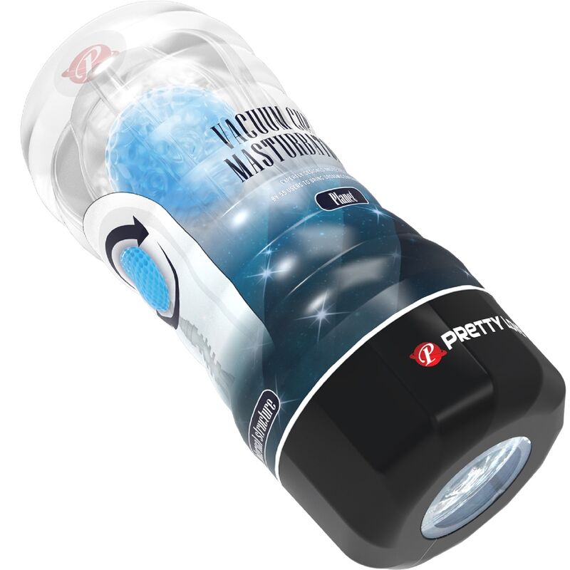 PRETTY LOVE - COPERTURA MASTURBATORE PLANET BLUE - PRETTY LOVE MALE | Lingerie Harness Boutique