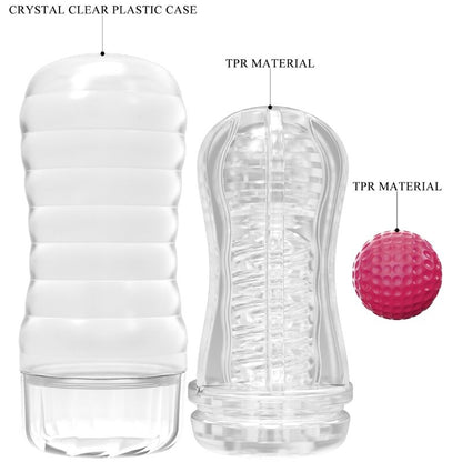 PRETTY LOVE - COPERTURA MASTURBATORE ROSA - PRETTY LOVE MALE | Lingerie Harness Boutique