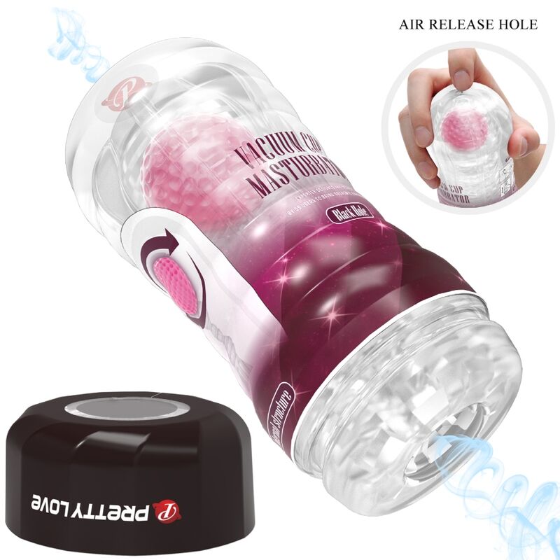 PRETTY LOVE - COPERTURA MASTURBATORE ROSA - PRETTY LOVE MALE | Lingerie Harness Boutique