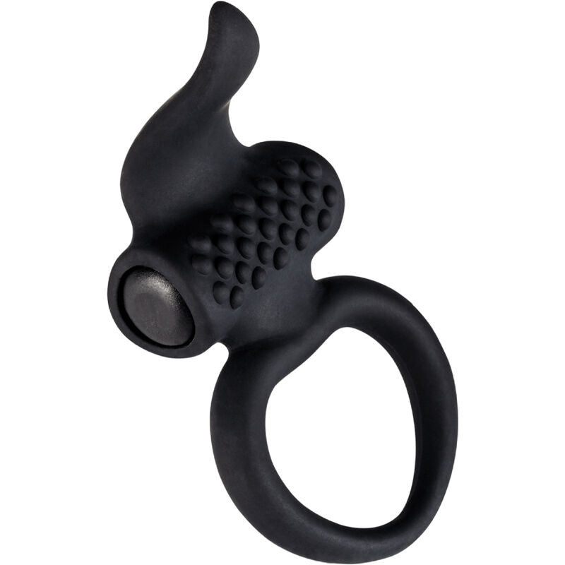 ADRIEN LASTIC - ANELLO VIBRATORE LINGUS NERO - ADRIEN LASTIC | Lingerie Harness Boutique