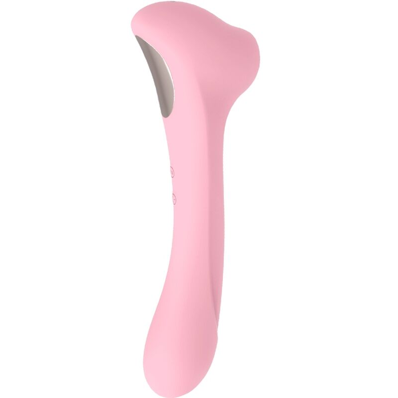 FEMINTIMATE - MASSAGGIATORE MARGHERITA ASPIRANTE E VIBRATORE ROSA - FEMINTIMATE | Lingerie Harness Boutique