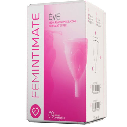 FEMINTIMATE - EVE SILICONE MENSTRUAL CUPS - SIZE L