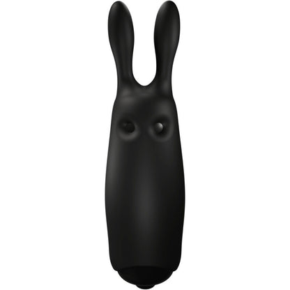 ADRIEN LASTIC - BLACK POCKET RABBIT VIBRATOR IN LASTIC