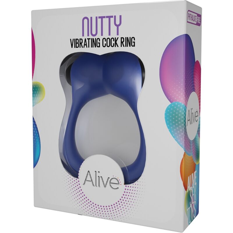 ALIVE - NUTTY BLUE VIBRATING RING