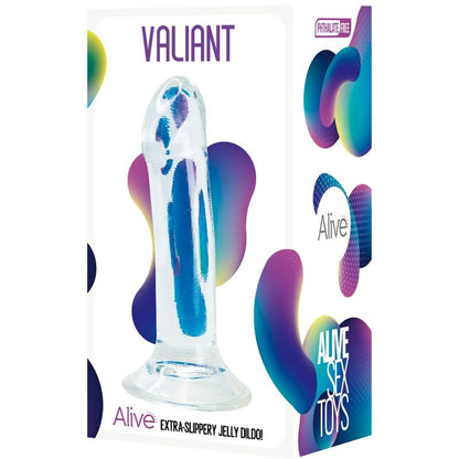ALIVE - VALIANT PENE REALISTICO TRASPARENTE 16 CM - ALIVE | Lingerie Harness Boutique