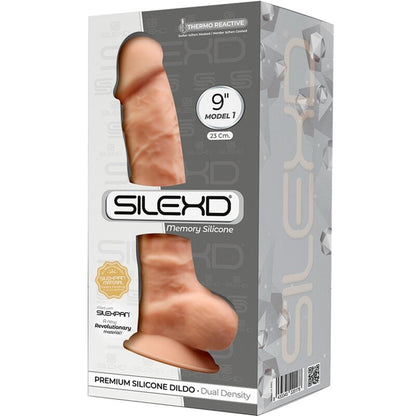 SILEXD - MODELLO 1 PENE REALISTICO PREMIUM SILEXPAN SILICONE 23 CM