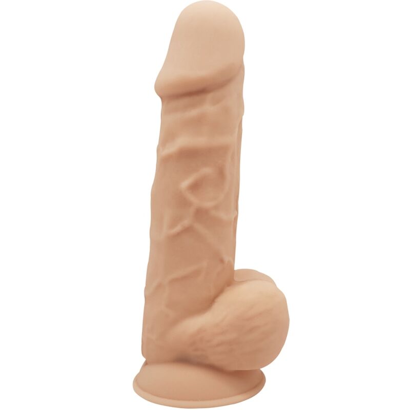 SILEXD - MODELLO 1 VIBRATORE PER PENE REALISTICO IN SILICONE PREMIUM SILEXPAN 21.5 CM